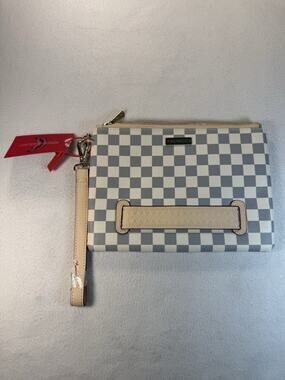 Sprayground Limited Edition Checkered Womans Clutch Zip
